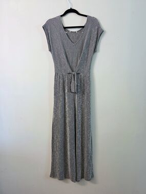 Caution To The Wind Striped Jumpsuit